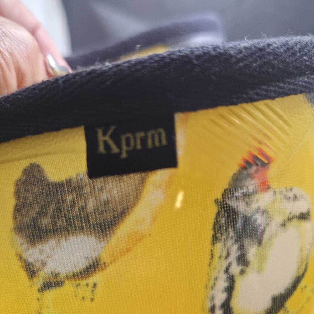 KPRM Yellow Chicken Hens Rain Gardening Boots Size 8 Mid Calf Waterproof - Picture 4 of 9